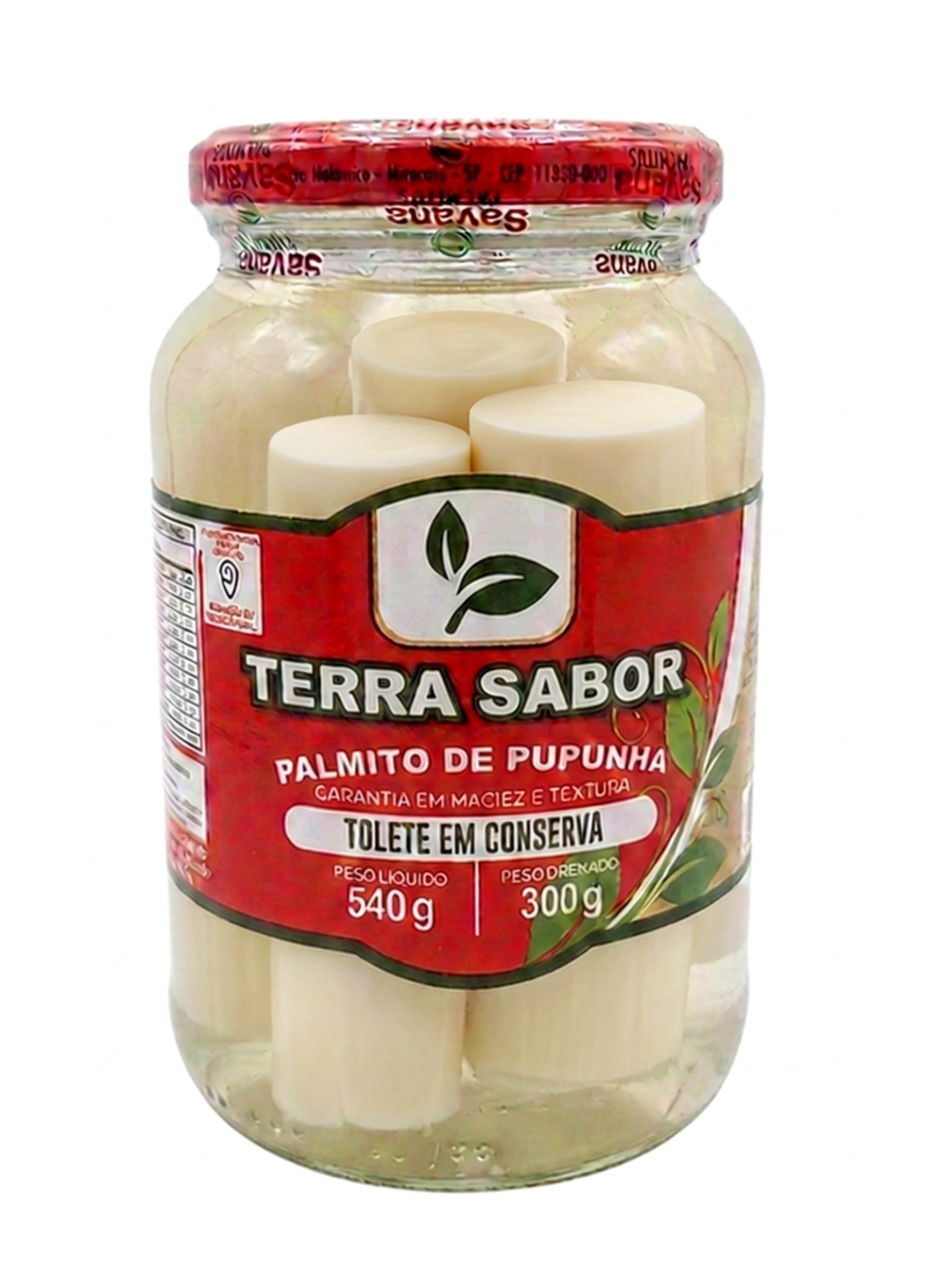 Palmito Pupunha Terra Sabor 300g